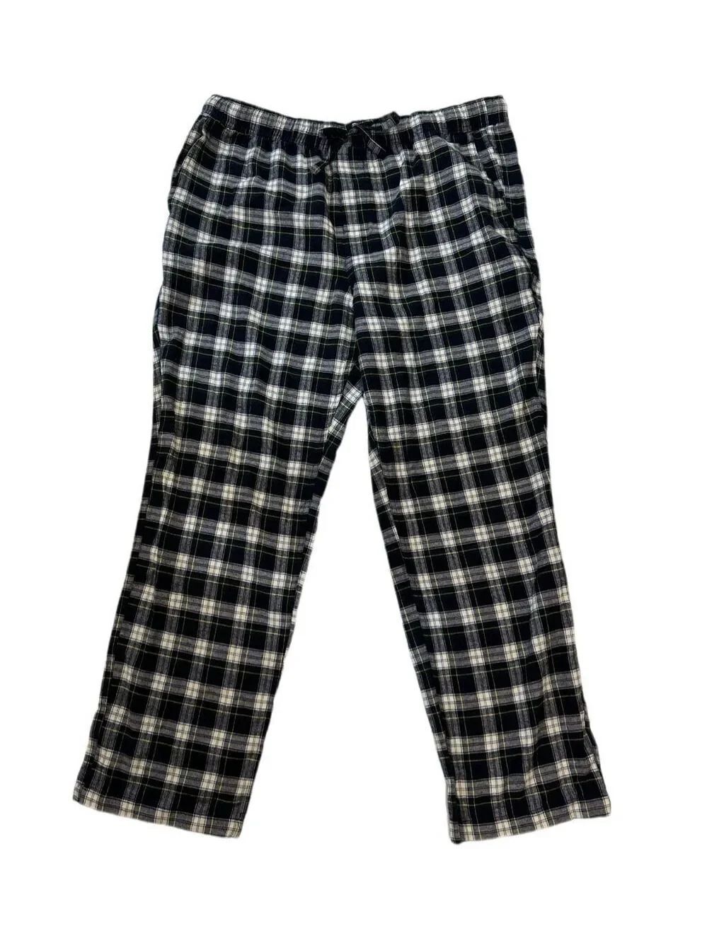 J. Crew Men’s Plaid Flannel Pajama Bottoms Sz XL